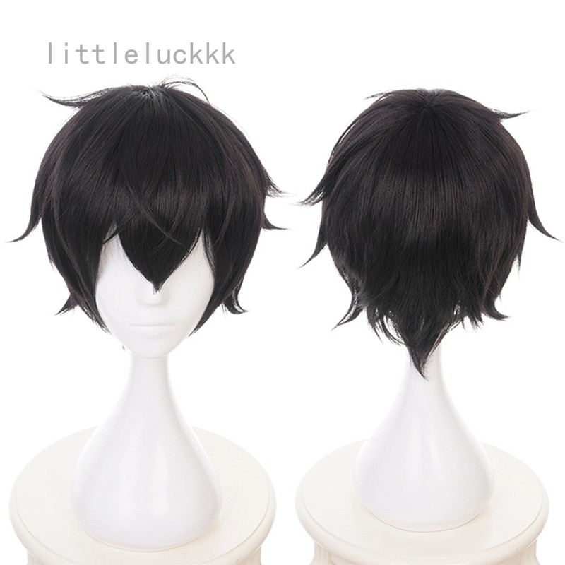 [Sẵn] Wig/tóc giả Ren Amamiya Persona PS5 - Identity V màu đen nâu [Miu Cosplay]