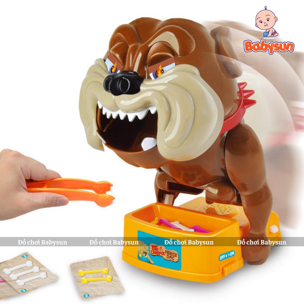 Bộ đồ chơi gắp xương chó cỡ lớn, chó gặm xương- Trò chơi giải trí cùng gia đình