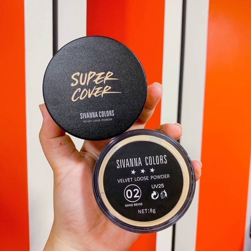 Phấn Phủ Bột Kiềm Dầu Sivanna Colors Velvet Loose Powder HF6050