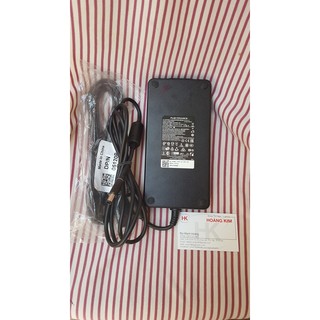 Adapter Dell 240w Slim (19.5v12,3A) có đèn ở đầu sạc