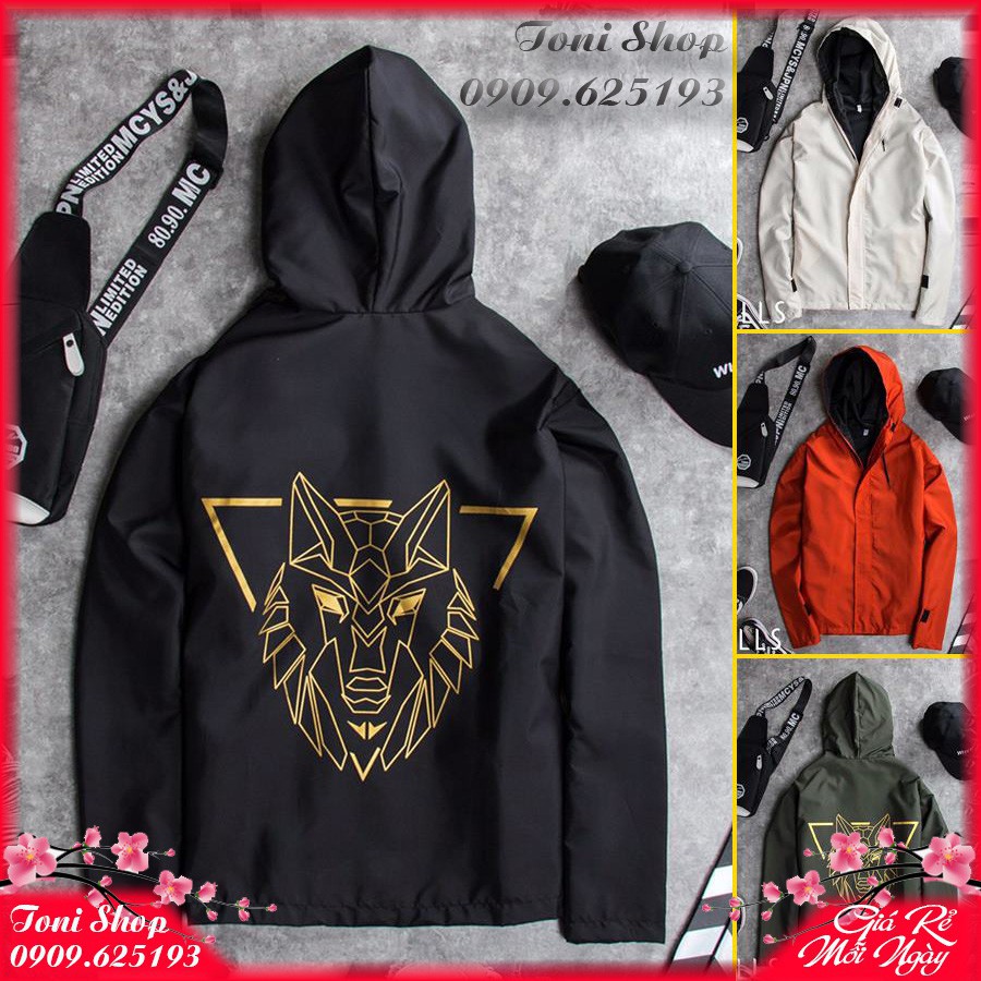 ÁO KHOÁC DÙ Sói Ca (Hades - Kèm Ảnh Thật)