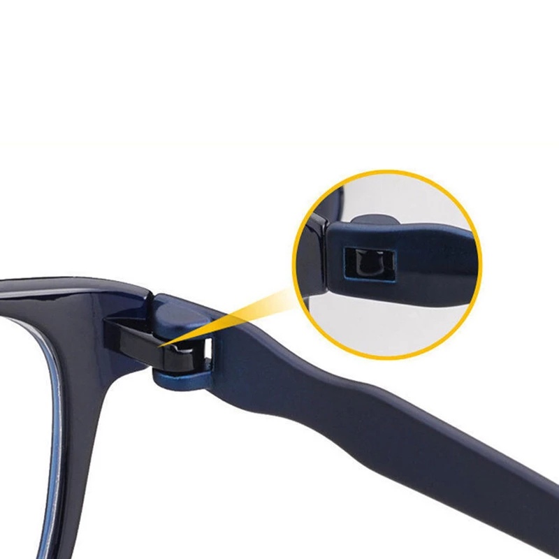 Kính Đọc Sách Chống Ánh Sáng Xanh TR90 + 1.0 - + 4.0 Cho Nam