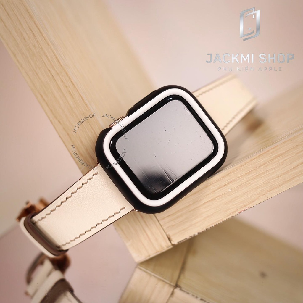 [COMBO 2 MÓN] DÂY DA BÊ SWIFT KHÓA BƯỚM CHO APPLE WATCH + ỐP VIỀN RHINOSHIELD CHO APPLE WATCH (DÂY DA BẢO HÀNH 1 NĂM)