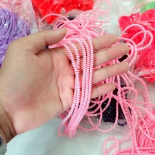 Dây quấn sạc 2màu (5 dây)