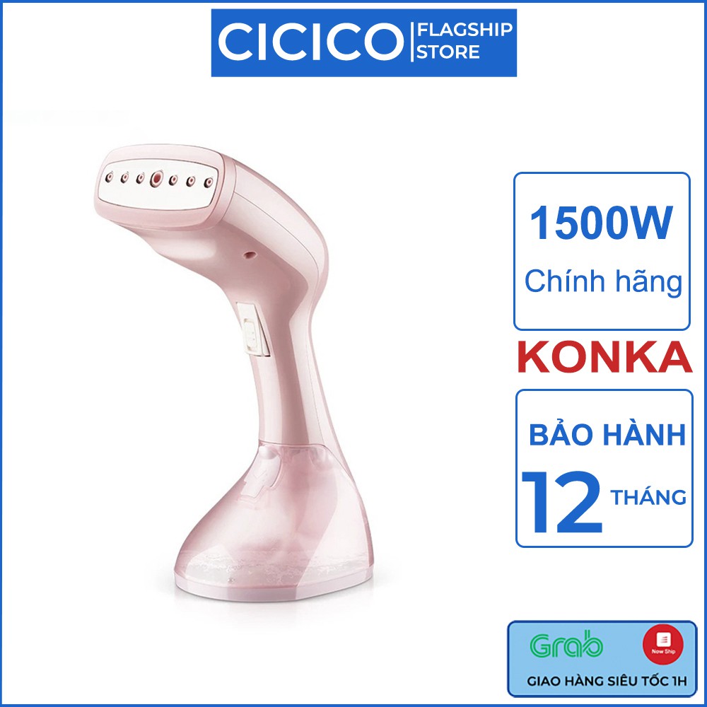 Bàn ủi hơi nước Konka KZ-G418B bàn là hơi nước cầm tay mini sôi nhanh trong 15s