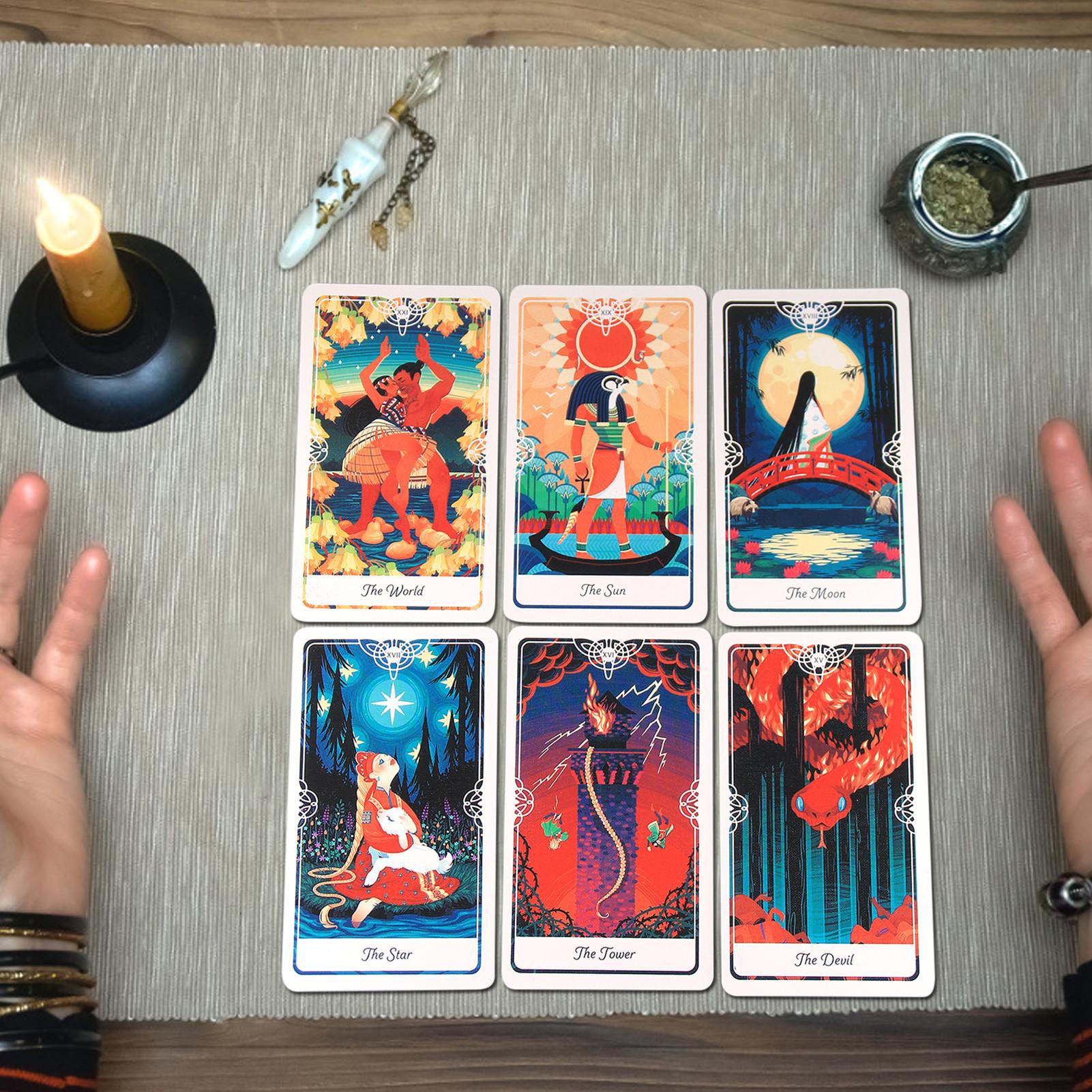 Bộ Bài Tarot Hướng Dẫn Bằng Tiếng Anh