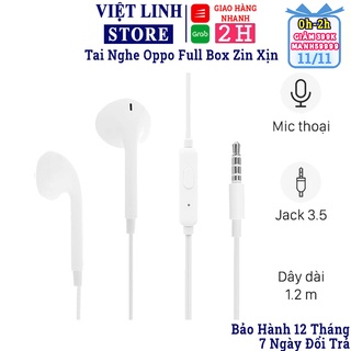 Tai Nghe Oppo mẫu R9 full box, thon gọn, giá cả phải chăng HÀNG CỰC BỀN - Việt Linh Store