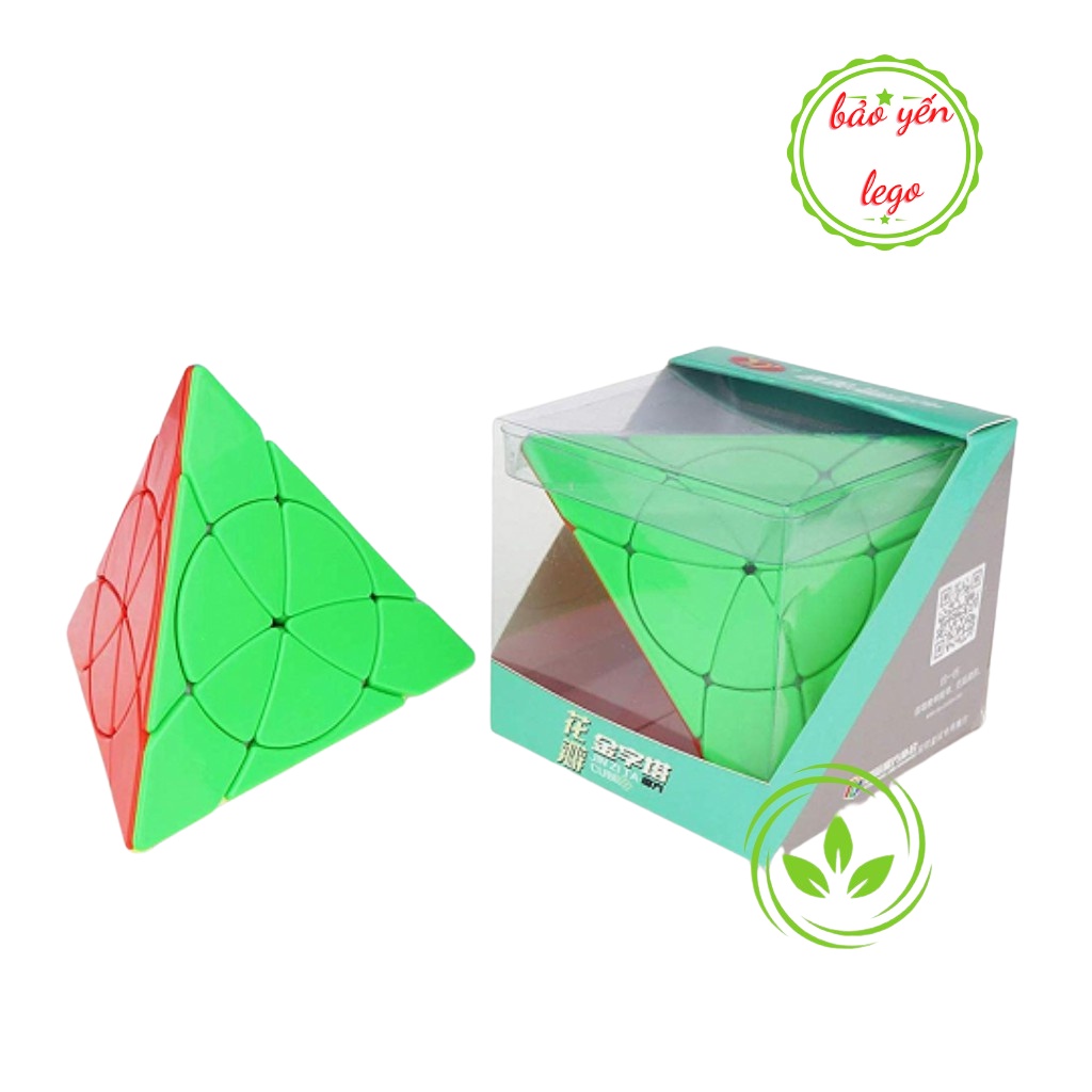Rubik Biến Thể YJ Petal Pyraminx Yulong Rubik Biến Thể Tam Giác Pyraminx Stickerless ( Max RB72 )