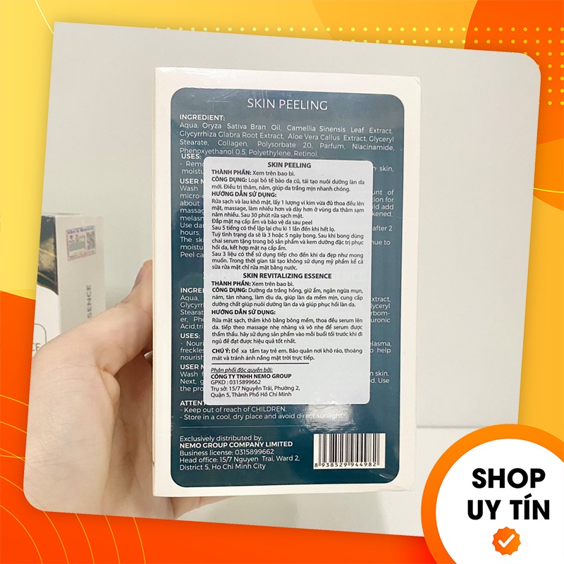 [Chính hãng] Peel Da Vi Tảo Trang Nemo Retinol - Skin Peeling Nemo Group - 8938529944999