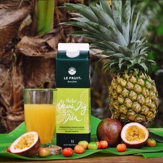 Nước ép Le Fruit Chanh Dây, Sơ Ri, Dứa 1L