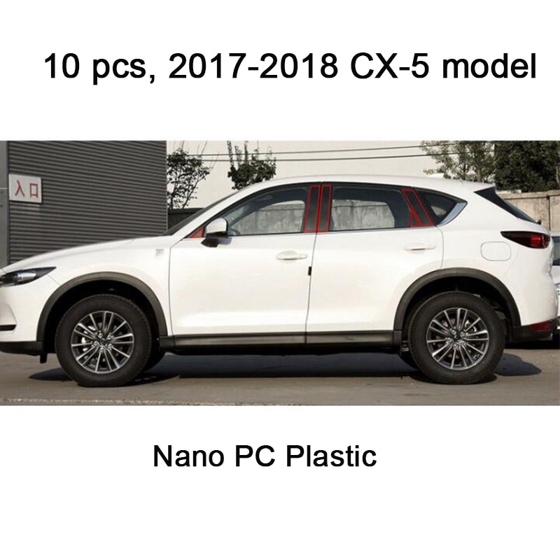 Set 10 Phụ Kiện Gắn Cửa Xe Ô Tô Mazda Cx-5 Cx5 2017 2018