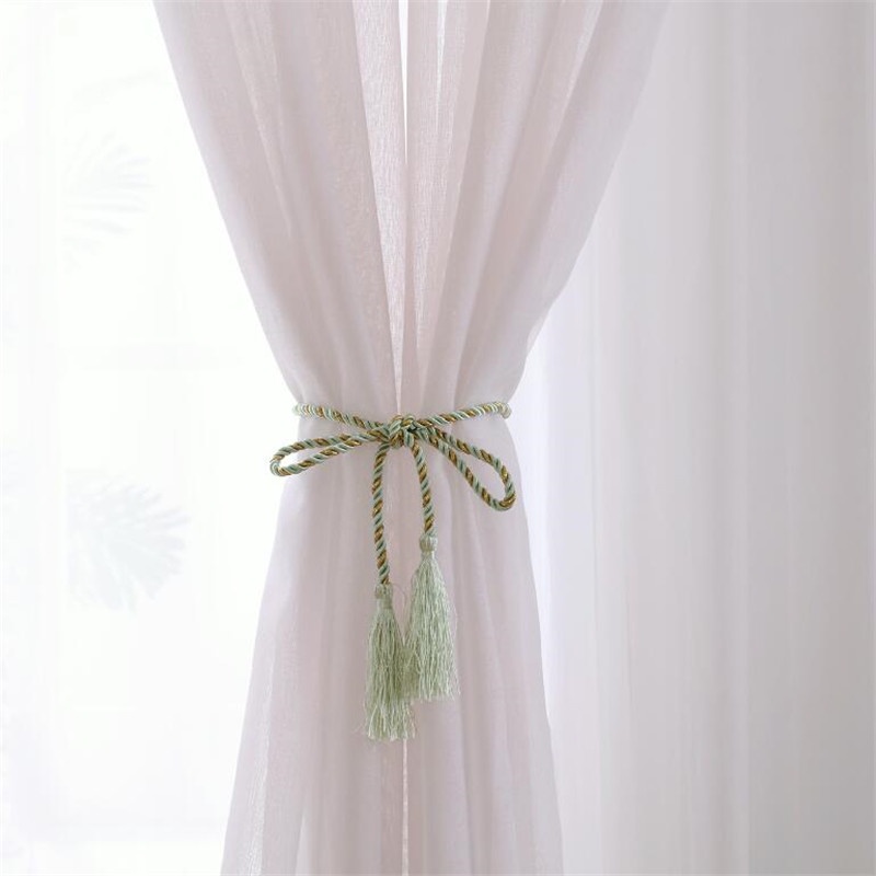 Rèm Cửa Sổ Ban Công Chống Gió Họa Tiết Hoa Wisteria