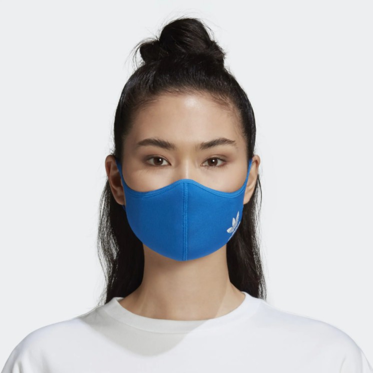 Khẩu trang vải Adidas cao cấp tái sử dụng nhiều lần màu xanh - Hàng Chính Hãng | BigBuy360 - bigbuy360.vn