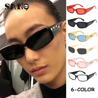 Kính râm nữ gọng chữ nhật nhỏ cổ điển kiểu Hàn Quốc