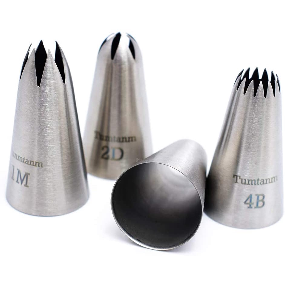 Vòi Phun Kem Trang Trí Bánh Bằng Thép Không Gỉ