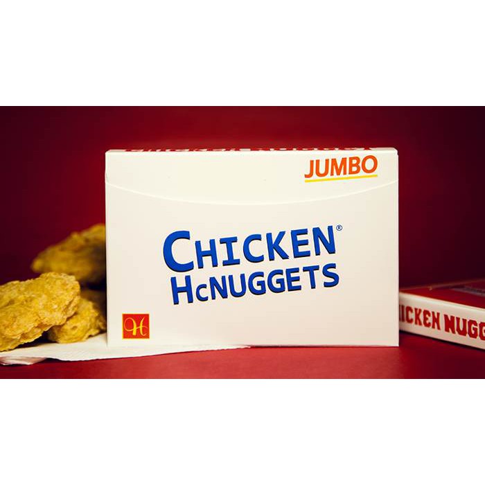 Bài tây ảo thuật cao cấp : Jumbo Chicken Nugget Playing Cards – Red