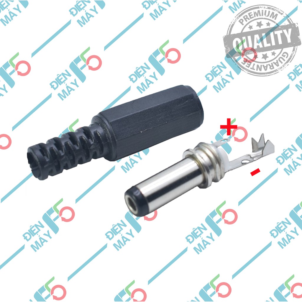 DMF5 Jack nguồn DC Đực 5.5*2.1mm tháo lắp