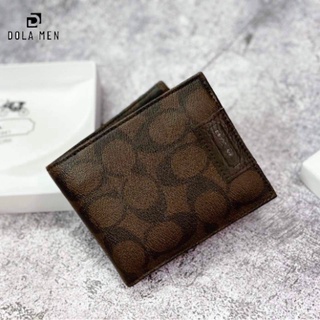 Ví Coach Đen Nâu nam - chuẩn Auth FullBox