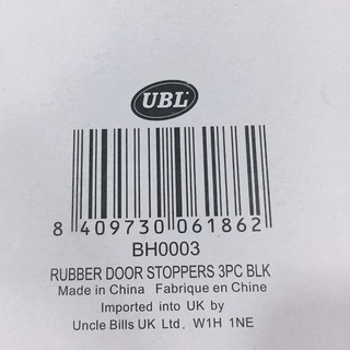 Đồ chặn cửa bằng cao su Uncle Bills BH0003