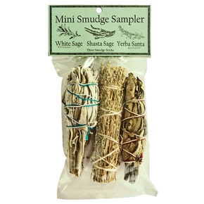 Bó Lá xô thơm trắng, xô xanh, tuyết tùng, bách xù white sage xông nhà thư giãn tinh thần và khử trùng không gian sống