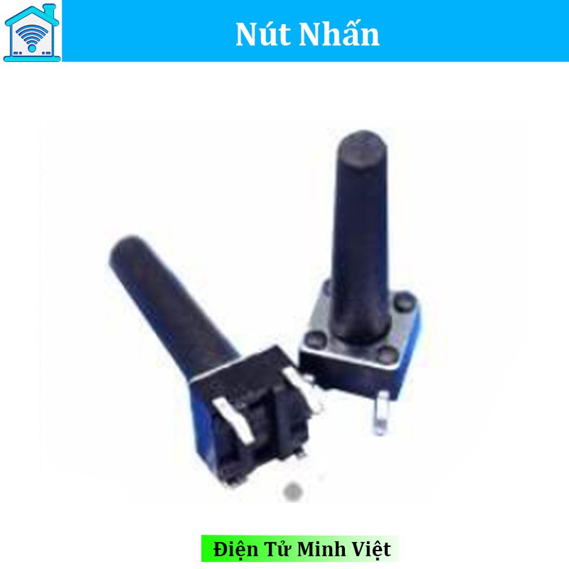 Nút Nhấn 4 Chân 6X6X15mm