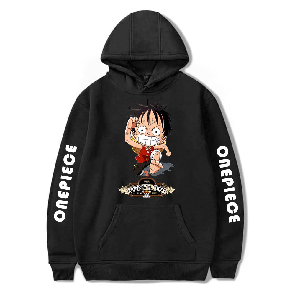 ONE PIECE Áo Hoodies Thời Trang 3d danh cho nam áo cực chất, tặng kèm bịt mặt