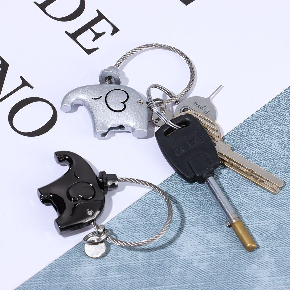 Móc Khóa Hình Voi Hoạt Hình Dễ Thương