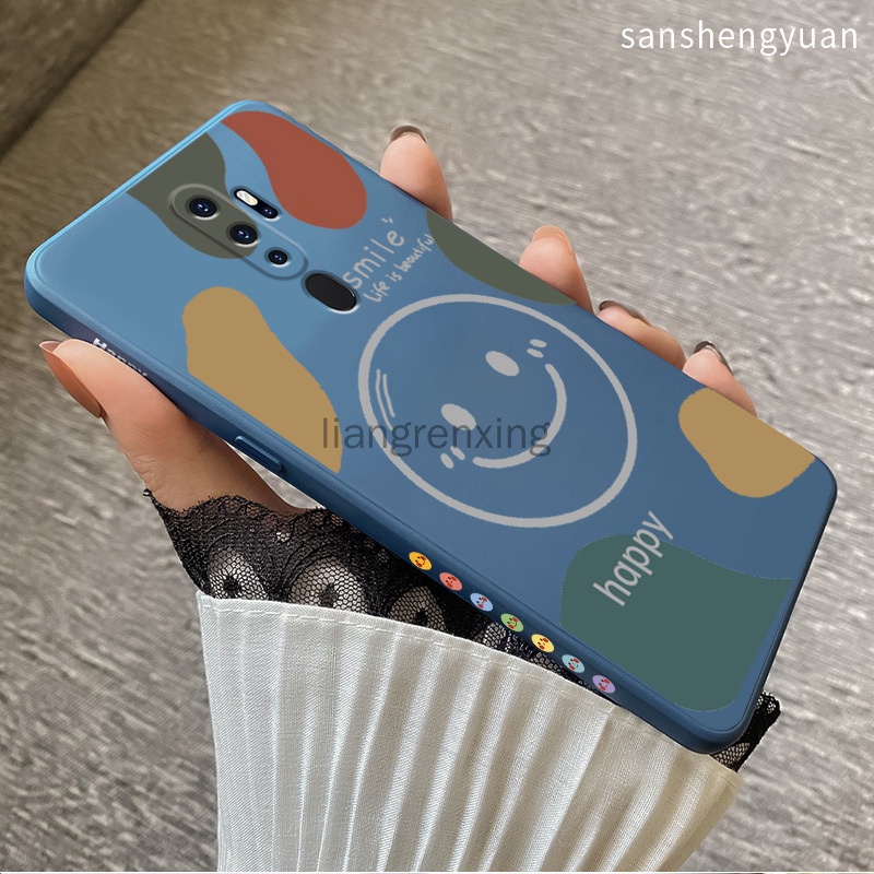 Ốp Điện Thoại Silicone Mềm Màu Trơn Cho OPPO a5 2020 OPPO A9 2020