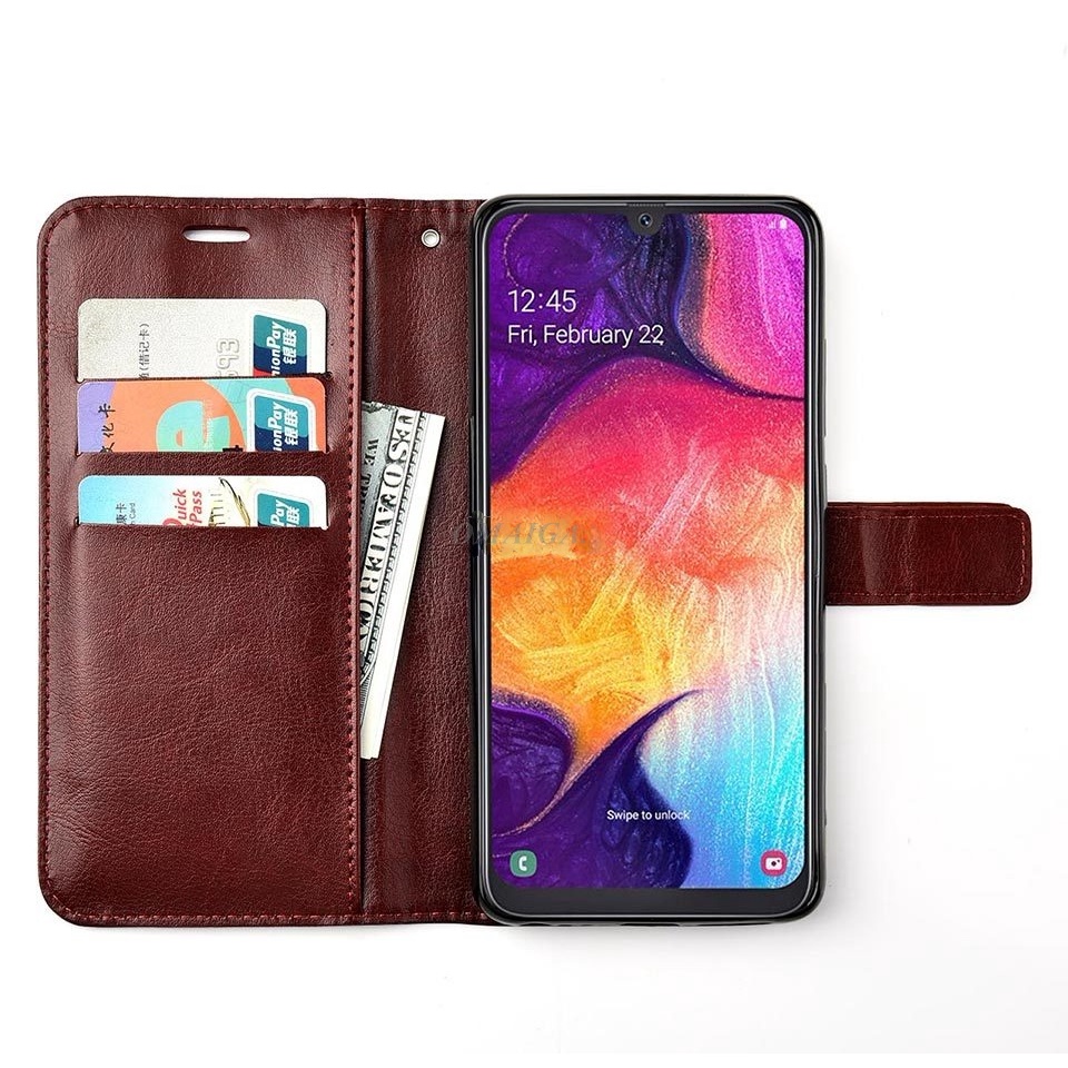 Ốp Điện Thoại Da PU Có Ngăn Đựng Thẻ Cho Iphone 13 11 Pro X XR XS Max 7 8 6 6s Plus SE 2020