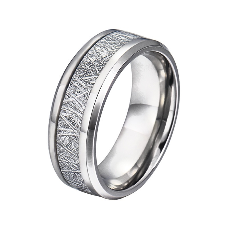 Nhẫn Đeo Tay Khắc Hình Cành Cây Thời Trang Unisex