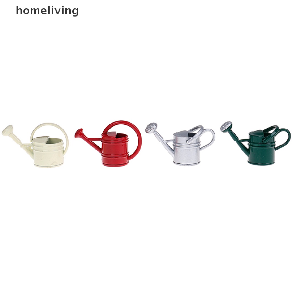 1 Bình Tưới Nước Kim Loại Mini Tỉ Lệ 1: 12 Trang Trí Nhà Búp Bê