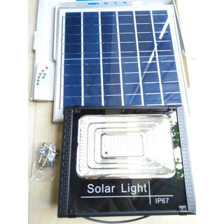 Đèn Năng Lượng Mặt Trời 100W -IP67 tích điện. Tiện dụng