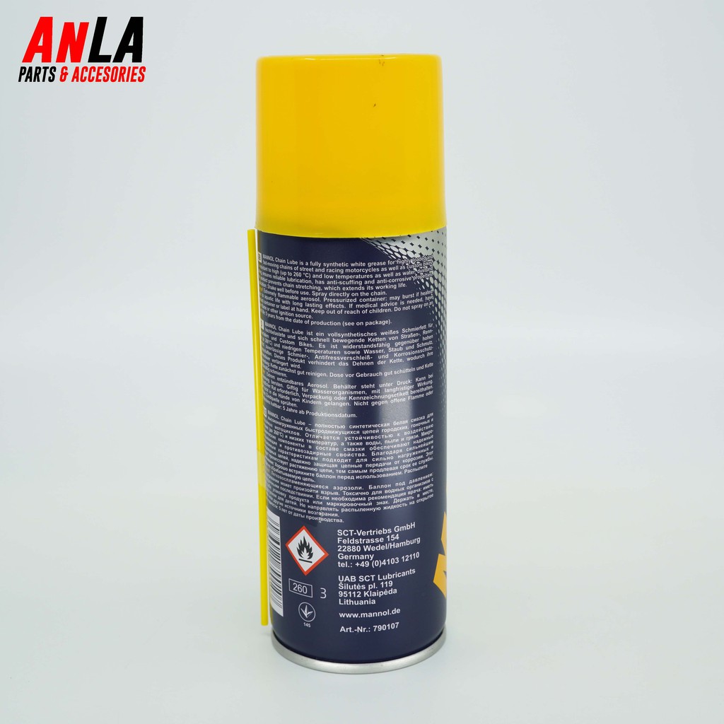 Chai xịt dưỡng sên Mannol