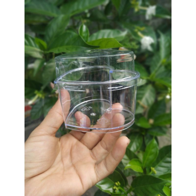 Set 2 bộ Ly tim khuôn tim hộp tim mousse tiramisu panna cotta