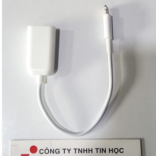 Cáp OTG  Lightning ra USB cho Iphone & Ipad
