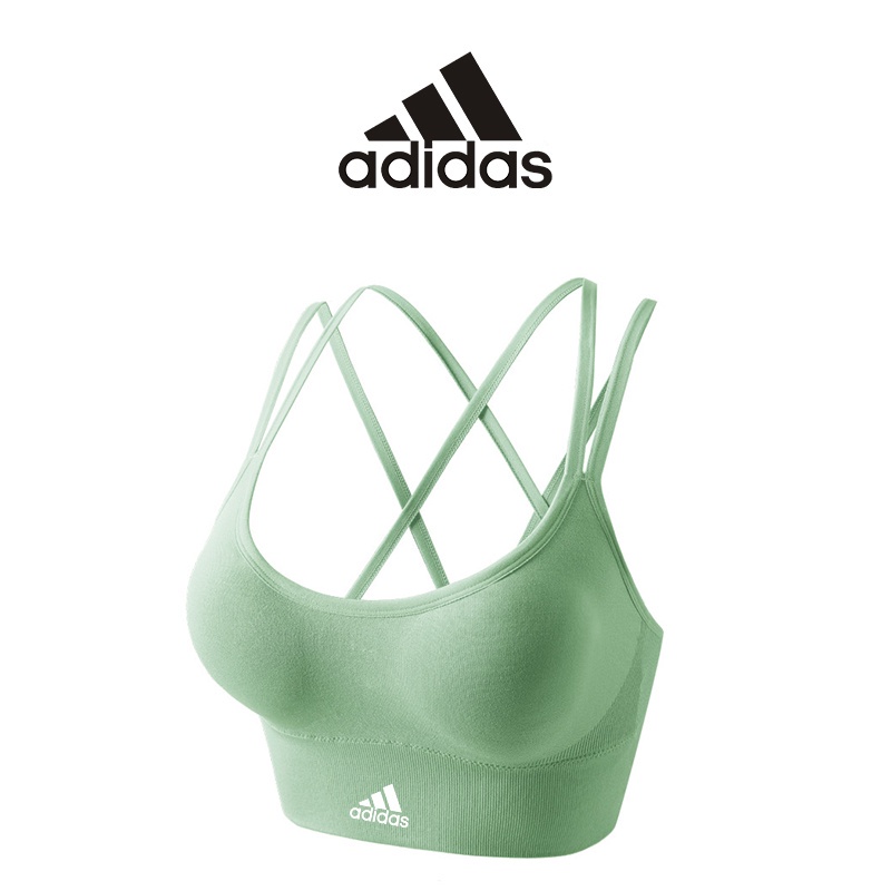 Adidas Áo Ngực Thể Thao Dây Chéo Lưng Thời Trang Cho Nữ