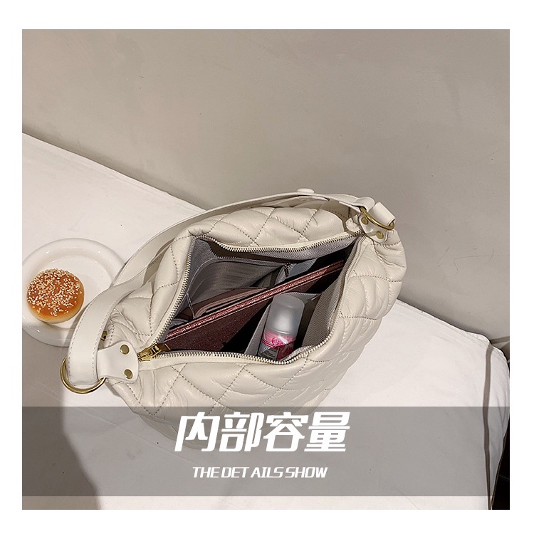 Túi Đeo JASMIN NOIR Chéo Hình Vuông Nhỏ Họa Tiết Caro Phong Cách Retro Cho Nữ