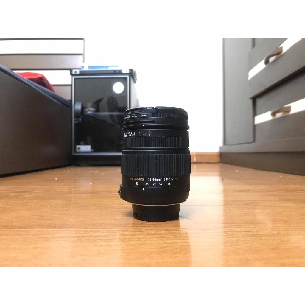 Lens Sigma 18-50mm f/2.8-4.5 DC OS HSM for Nikon - Mới 98%
