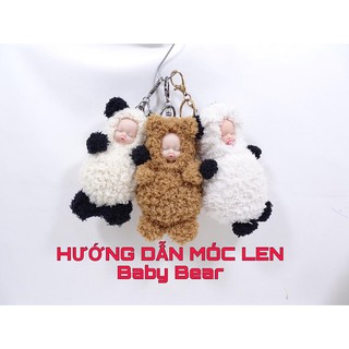 Len Bông Xù cuộn 100gram