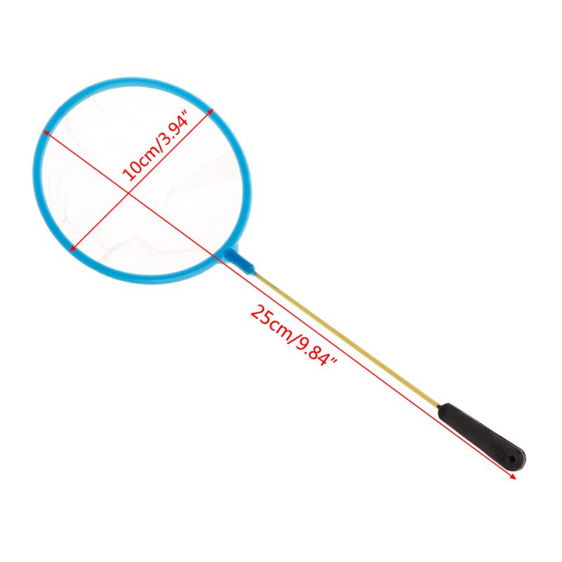 Bộ 5 Vợt Lưới Bắt Cá Mini Đường Kính 4 Inch Với Tay Cầm Nhựa Tiện Dụng