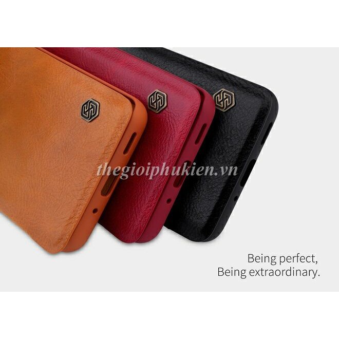 Bao da SamSung Galaxy S20, Galaxy S20 Plus, Galaxy S20 Ultra, S20 FE chính hãng Nillkin QIN