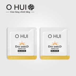 [10 gói] Kem chống nắng Ohui Black Day Shield Perfect Sun Pro SPF50+/PA++++ 1ml