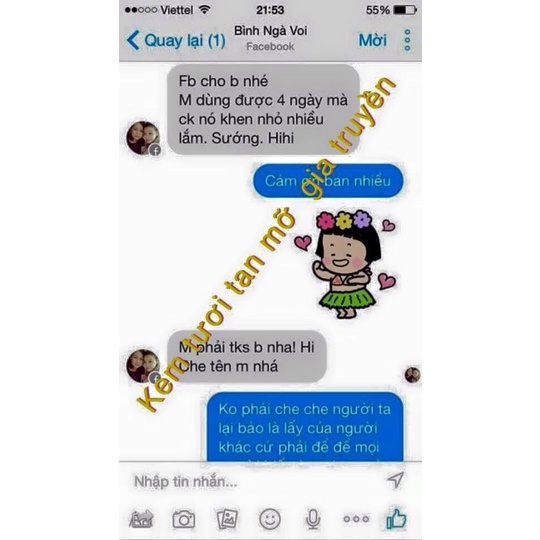 Kem tươi tan mỡ gia truyền loại bỏ mỡ thừa