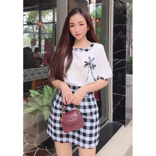 Chân váy caro đẹp 1.0