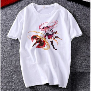 Áo thun Cotton Unisex - Nhân vật Kotori Itsuka - Chibi - Kotori Itsuka chiến đấu