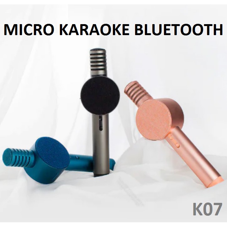 [Mã SKAMA06 giảm 8% đơn 250k]Micro Hát Karaoke không dây thông minh Remax K07 hỗ trợ trí tuệ nhân tạo