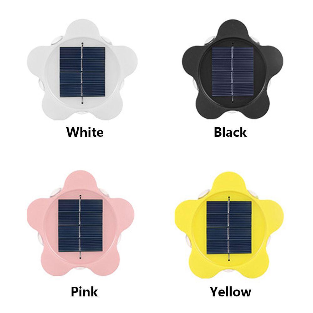 4 Đèn LED Gắn Tường Hình Hoa Mận Sử Dụng Năng Lượng Mặt Trời