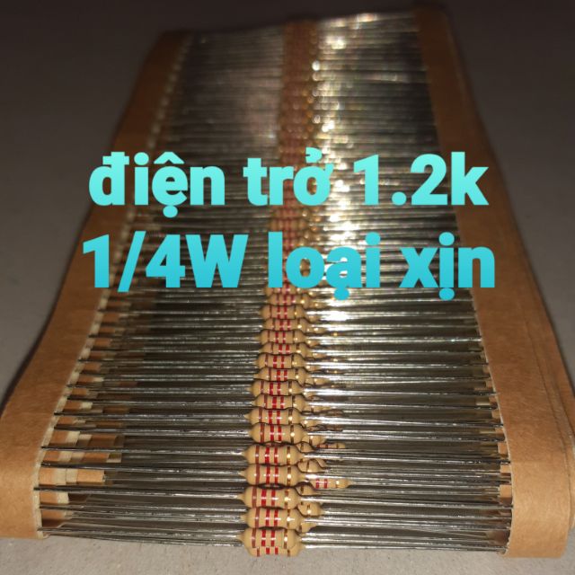 50 trở 1.2k 1k2 1/4W xịn