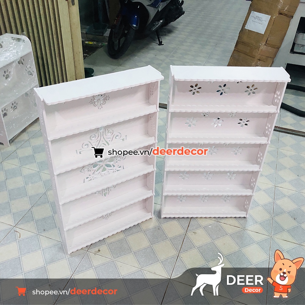 Kệ Để Sơn Treo Tường Cho Tiệm Nail Spa - DEER DECOR