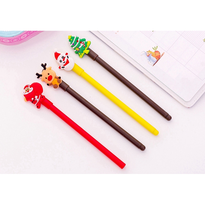 Bút gel nước thiết kế họa tiết giáng sinh